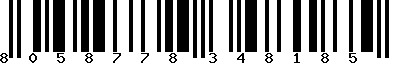 EAN-13 : 8058778348185