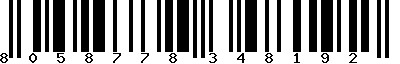 EAN-13 : 8058778348192