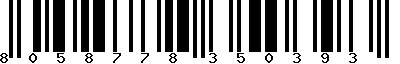 EAN-13 : 8058778350393