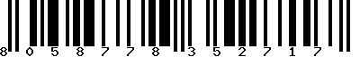 EAN-13 : 8058778352717