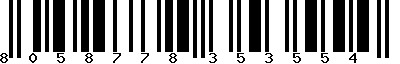 EAN-13 : 8058778353554