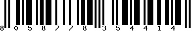 EAN-13 : 8058778354414