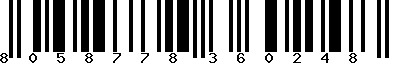 EAN-13 : 8058778360248