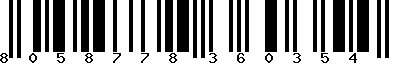 EAN-13 : 8058778360354