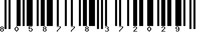 EAN-13 : 8058778372029