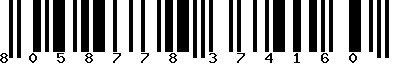 EAN-13 : 8058778374160