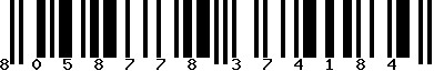 EAN-13 : 8058778374184