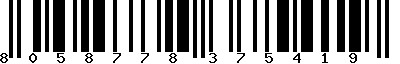 EAN-13 : 8058778375419