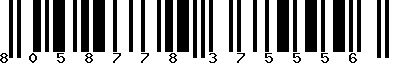 EAN-13 : 8058778375556