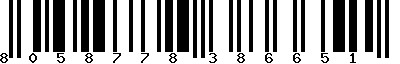 EAN-13 : 8058778386651