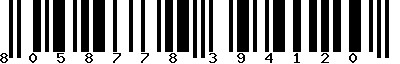 EAN-13 : 8058778394120