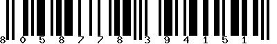 EAN-13 : 8058778394151