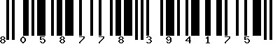 EAN-13 : 8058778394175