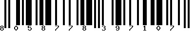 EAN-13 : 8058778397107