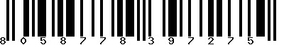 EAN-13 : 8058778397275