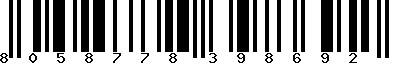 EAN-13 : 8058778398692