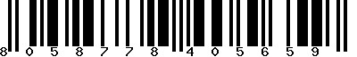 EAN-13 : 8058778405659