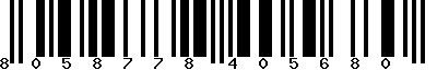 EAN-13 : 8058778405680