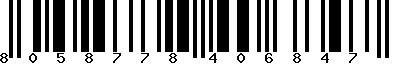 EAN-13 : 8058778406847