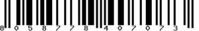 EAN-13 : 8058778407073