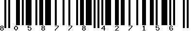 EAN-13 : 8058778427156