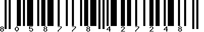 EAN-13 : 8058778427248