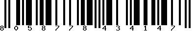 EAN-13 : 8058778434147