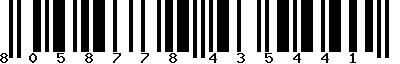 EAN-13 : 8058778435441