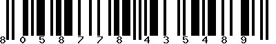 EAN-13 : 8058778435489