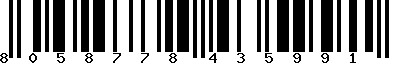 EAN-13 : 8058778435991