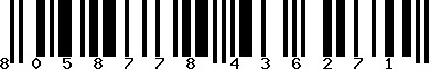 EAN-13 : 8058778436271