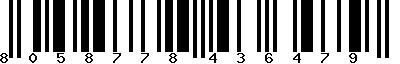 EAN-13 : 8058778436479