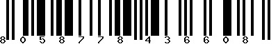 EAN-13 : 8058778436608