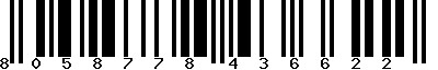 EAN-13 : 8058778436622