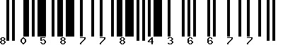 EAN-13 : 8058778436677