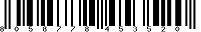 EAN-13 : 8058778453520