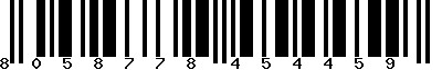 EAN-13 : 8058778454459