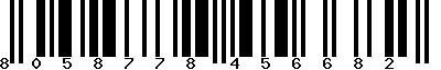 EAN-13 : 8058778456682