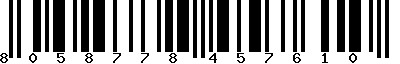 EAN-13 : 8058778457610