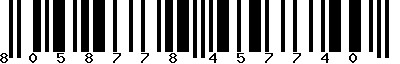 EAN-13 : 8058778457740