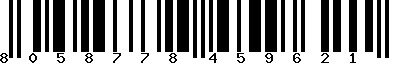 EAN-13 : 8058778459621