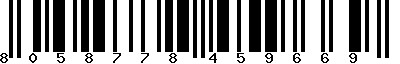 EAN-13 : 8058778459669