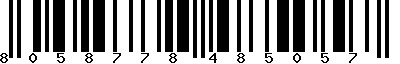 EAN-13 : 8058778485057