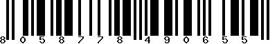 EAN-13 : 8058778490655