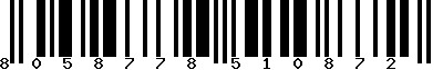 EAN-13 : 8058778510872