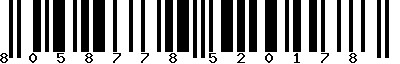 EAN-13 : 8058778520178