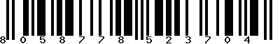 EAN-13 : 8058778523704