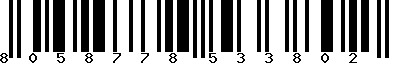 EAN-13 : 8058778533802