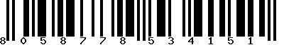 EAN-13 : 8058778534151