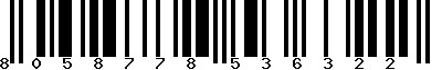 EAN-13 : 8058778536322